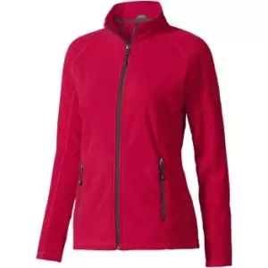 Elevate Womens/Ladies Rixford Full Zip Polyfleece (XS) (Red)