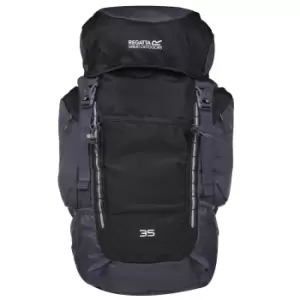 Regatta Highton 35L Backpack (One Size) (Black/Ebony)