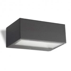 1 Light Outdoor Wall Light Urban grey IP44