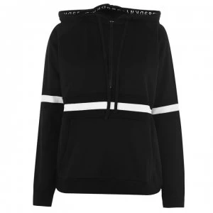 DKNY Downtown Long Sleeve Hoodie - BLACK-001