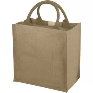 Bullet Chennai Jute Gift Tote (30 x 19 x 30cm) (Natural)