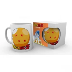 Dragon Ball Z Ball and Logo Mug