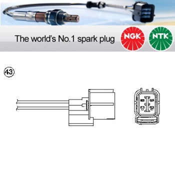 NGK OZA333-H27 / 0212 Lambda Sensor Zirconia Type Oxygen O2 Exhaust Probe