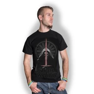 Star Wars - Episode VII Kylo Ren Shadows Unisex Large T-Shirt - Black