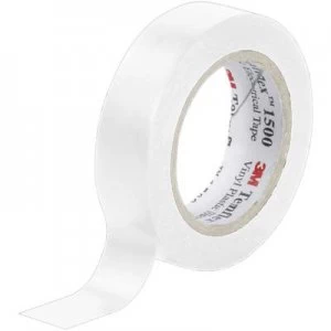 3M Temflex 1500 XE-0034-1150-3 Electrical tape Temflex 1500 White (L x W) 10 m x 15mm 10 m