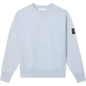 Calvin Klein Jeans Badge Crew Sweatshirt - Blue