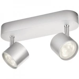 Philips MyLiving 56242/48/16 LED ceiling spotlight Warm white Silver