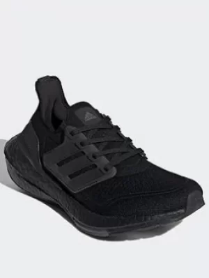 adidas Ultraboost 21 Shoes, Black, Size 5.5