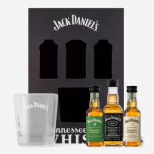 Jack Daniel's Whiskey Trio and Glass Gift Set