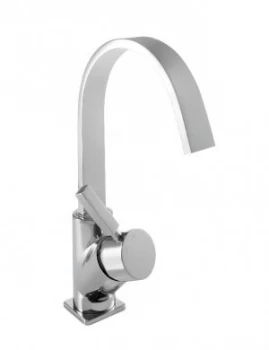 Wickes Saluzzo Mono Basin Mixer Taps - Chrome