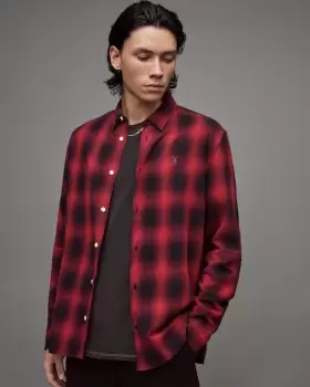 AllSaints Hoboken Checked Shirt