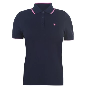 Jack Wills Mayflower Tipped Polo - Navy