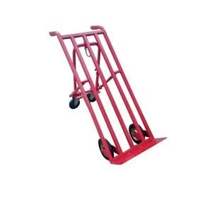 Facilities Sack Truck 3 Position Steel Frame Double Rear Castors