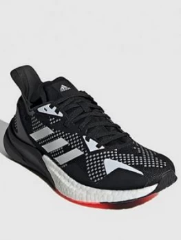 adidas X9000l3 - Black/White, Size 3.5, Women