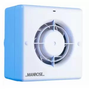 Manrose CF100PIR 100mm 4inch. Centrifugal Extractor Fan with PIR & Timer