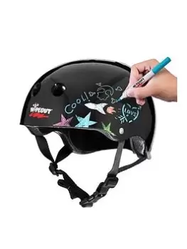 Wipeout Helmet - Black, Age 8+