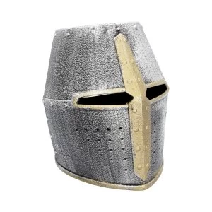 Silver Knight Crusader Helmet (Pack of 3)