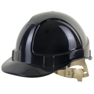 BBrand Comfort Vented Safety Helmet Black