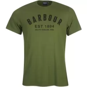 Barbour Mens Ridge Logo Tee Duffle Bag XL