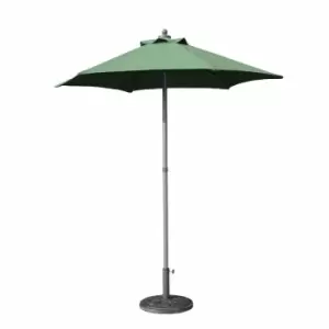 Sturdi Round 2m Aluminium Parasol (base not included) - Green