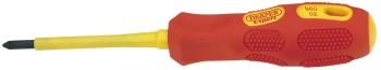 DRAPER No 1 x 80mm Fully Insulated PZ Type Screwdriver (Sold Loose) 69231