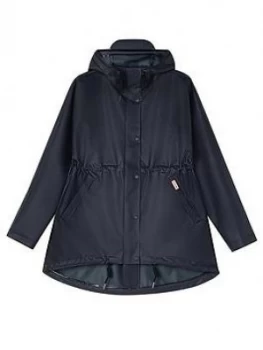 Hunter Original Vinyl Smock Jacket - Navy Size M Women