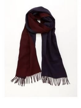 Ted Baker Luncha Reversible Scarf - Navy/Red Men