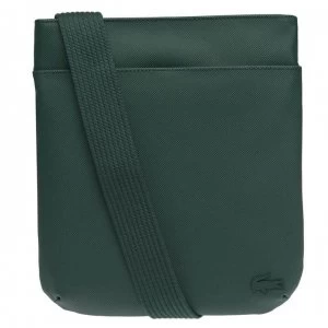 Lacoste Lacoste Flat Crossbody Bag - Dk Green B43