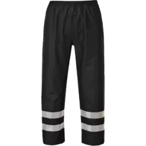 Portwest Iona Mens Lite Rain Trousers Black M