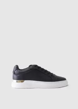 Mallet Mens Grftr Trainers In Black Gold