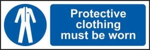 Protective clothing must be worn Sign