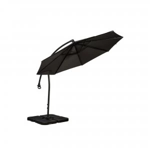 Rotating Deluxe 3m Cantilever Parasol