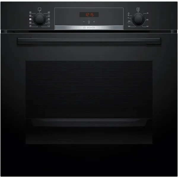 Bosch Series 4 HQA534BB3B Built In Electric Single Oven - Black - A+ Rated