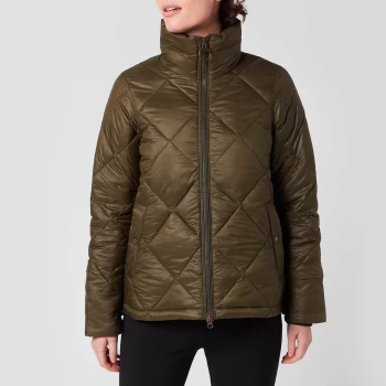 Barbour Womens Alness Quilted Jacket - Sage/Ancient - UK 14