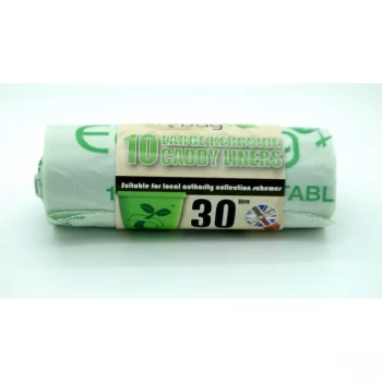 Ecobag Compostable Kerbside Caddy Liners 30L