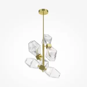 Maytoni Coctail time Modern 6 Light Pendant Ceiling Light Gold G9