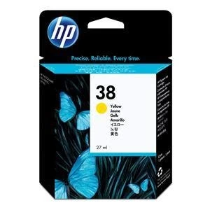 HP Original 38 Yellow Inkjet Cartridge