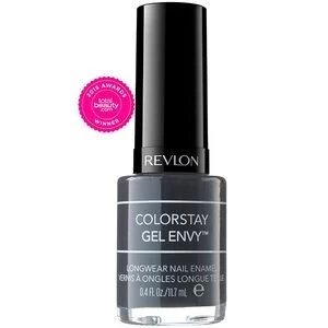 Revlon ColorStay Nail Polish Gel Envy Ace Of Spades Grey