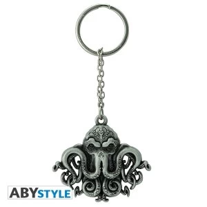 Cthulhu - Cthulhu Metal Keychain