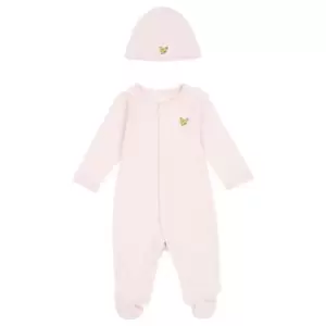 Lyle and Scott Lyle SleepSuit W Hat Bb31 - Pink