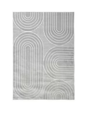 Oval Abstract Rug 160X230Cm