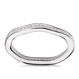 Chamilia Tranquillity Swarovski Zirconia Stacking Ring Small