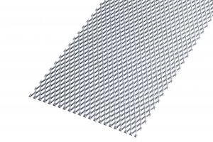 Wickes Perforated Steel Stretched Metal Sheet 250 x 500mm x 1.20mm