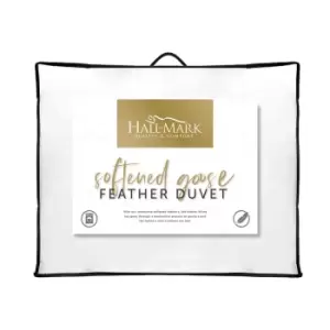 Hallmark Softened Goose Feather 10.5 Tog Duvet Super King