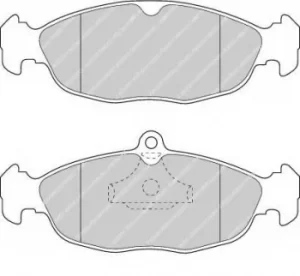 Ferodo FDB4749 Brake Pad Set Front Axle Premier Car