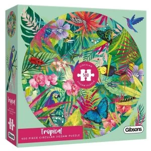 Tropical White Logo Collection Jigsaw Puzzle - 500 Pieces