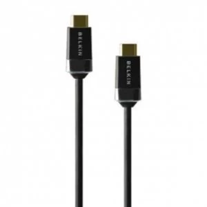 Belkin High Quality NON-Retail HDMI Cable HIGH SPEED GOLD 2M