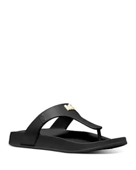 Michael Kors Womens Linsey Thong Sandals