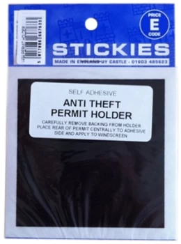 Security Permit Holder - Black- CASTLE PROMOTIONS- V494