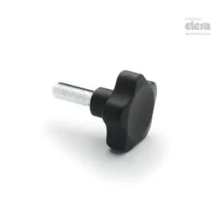 ELESA Solid lobe knob-VC.692/60 p-M10x40